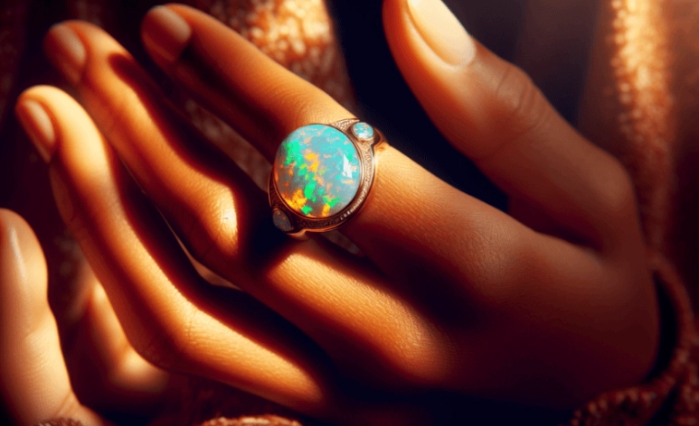 What is the significance of wearing opal?