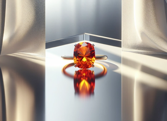 orange sapphire benefits