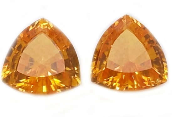 orange sapphire rarity