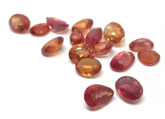 orange sapphire rarity