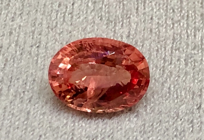 orange sapphire meaning