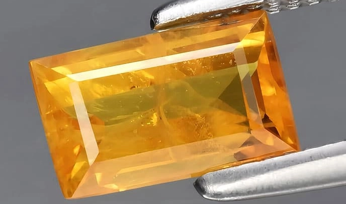orange sapphire jewelry