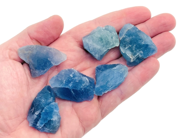 how to identify real blue fluorite