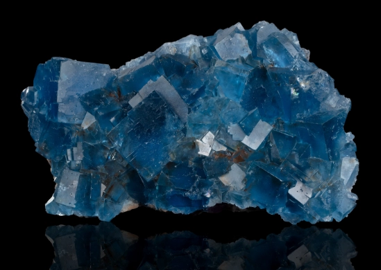 Blue Fluorite Crystal