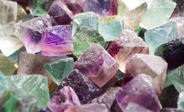 blue fluorite healing properties