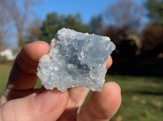 celestite crystal