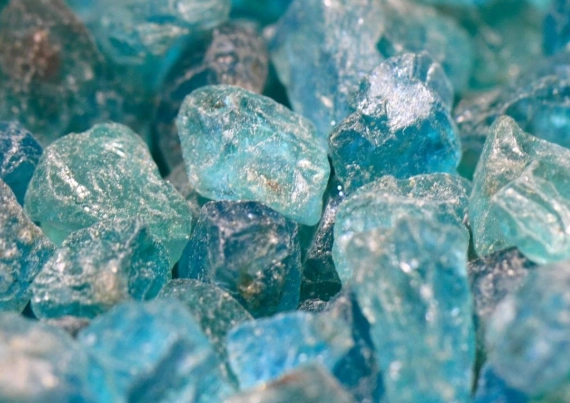 blue apatite