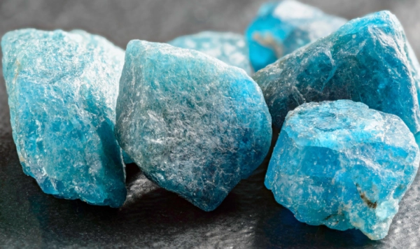 blue apatite