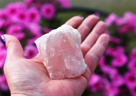 rose quartz love stone