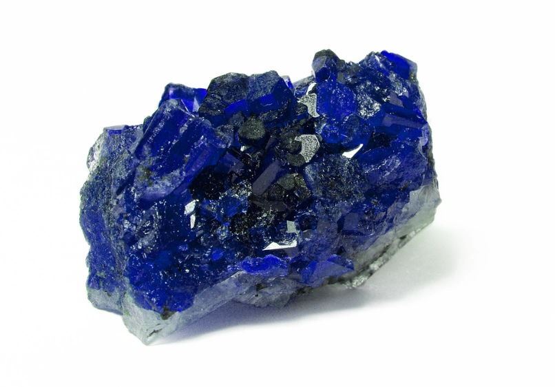 blue crystals
