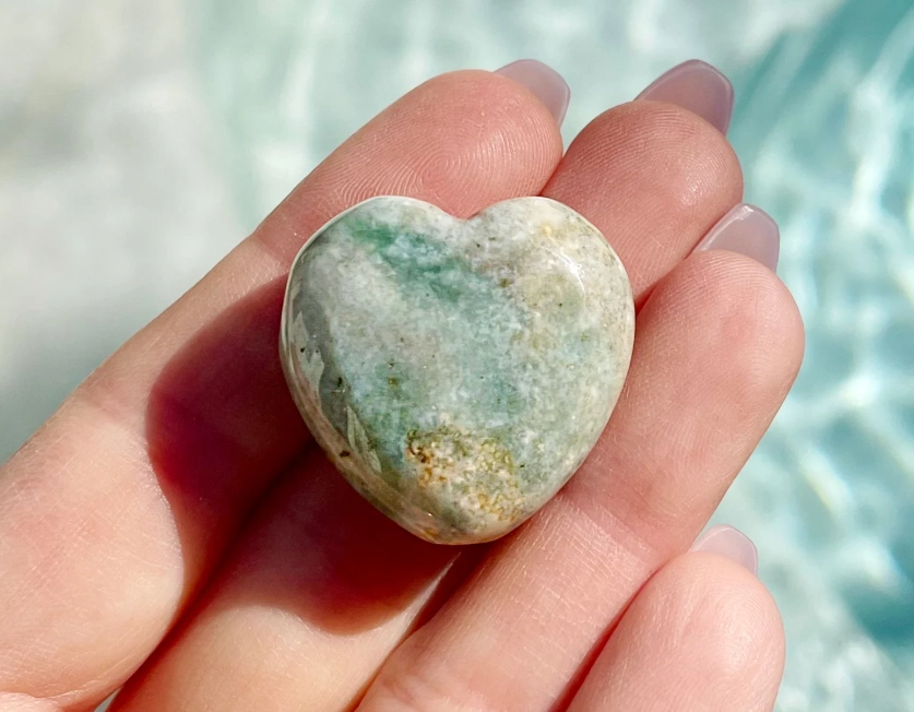 green Ocean Jasper healing properties