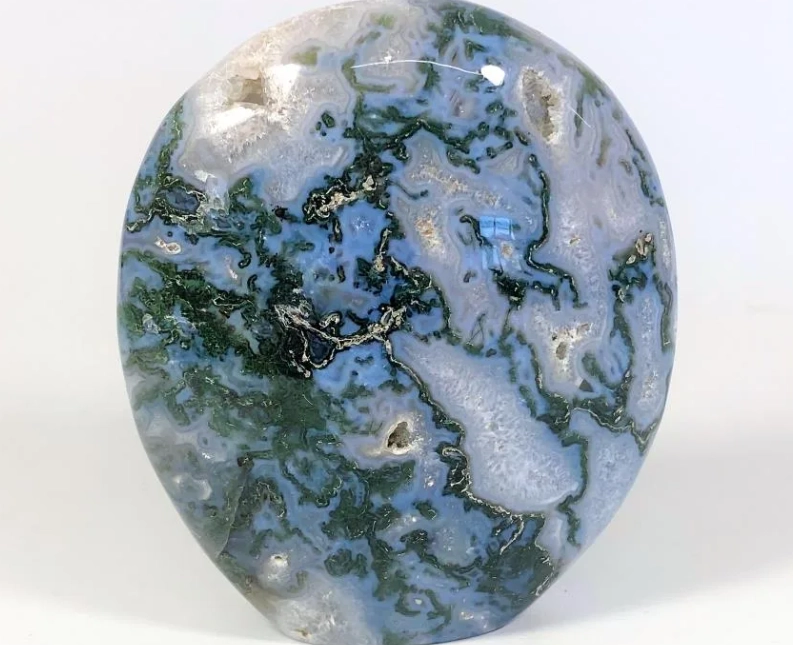 how rare is green moss agate