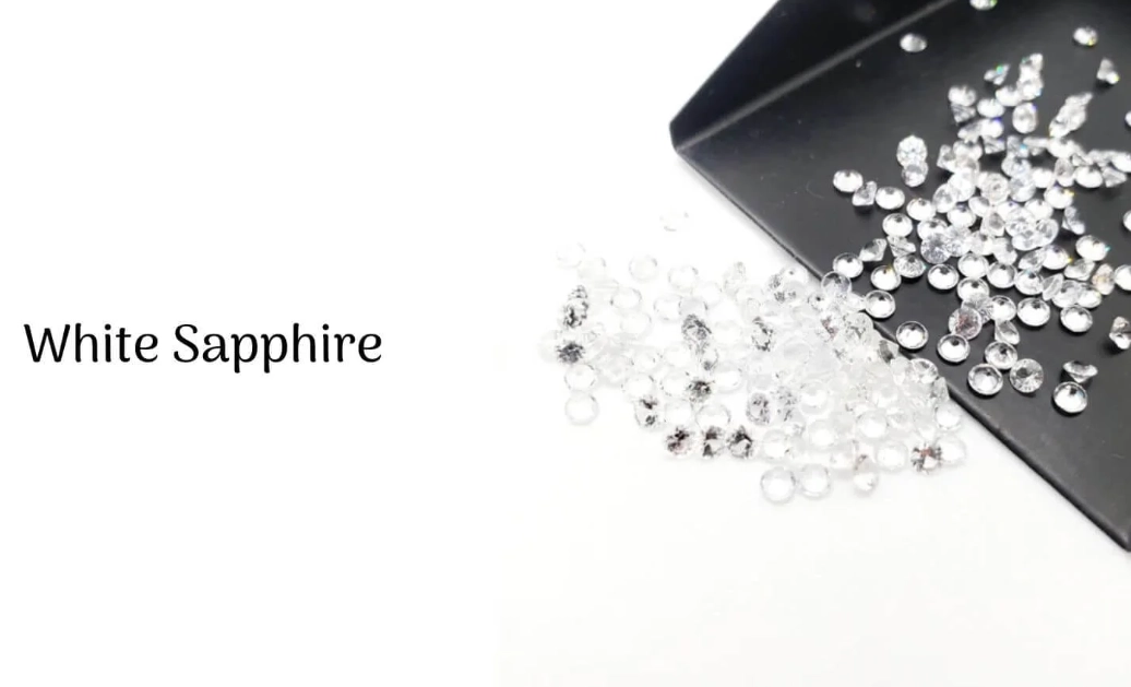 white sapphire vs diamond