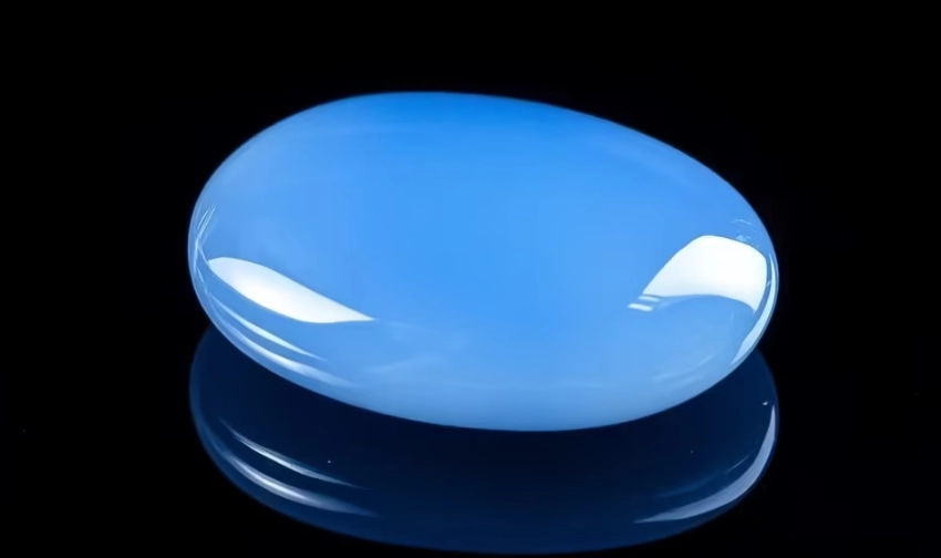 how rare is blue chalcedony