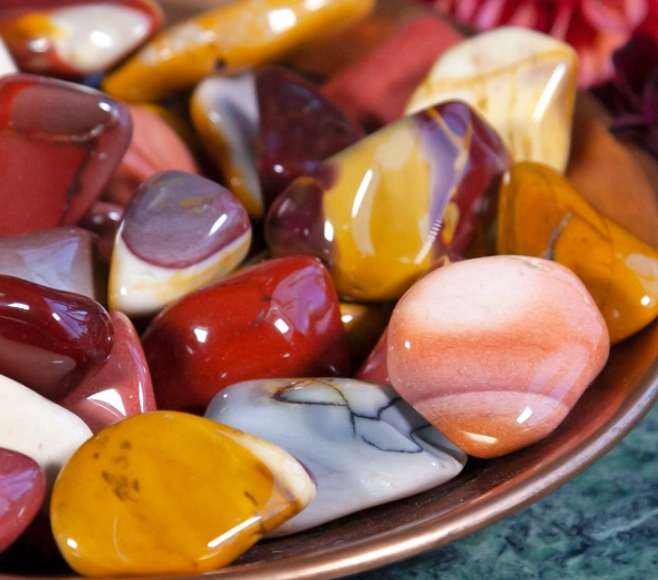 Mookaite Jasper grounding